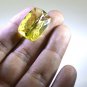 lemon Quartz loose Stone 1 Pieces 18 x 25 mm Emerald cut Yellow faceted Gemstone