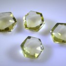 lemon Quartz loose Stone 1 Pieces 15 x 15 mm Fancy Yellow faceted Gemstone