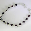 Riyo Garnet Buy Jewelry Online Silver Bracelet For Girls L 7.5in Sbragar-26021