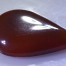 Red onyx loose Stone 1 Pieces 23 x 30 mm Pear Red cabochon Gemstone
