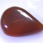 Red onyx loose Stone 1 Pieces 23 x 30 mm Pear Red cabochon Gemstone