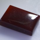 Red onyx loose Stone 1 Pieces 18 x 25 mm Emerald cut Red cabochon Gemstone