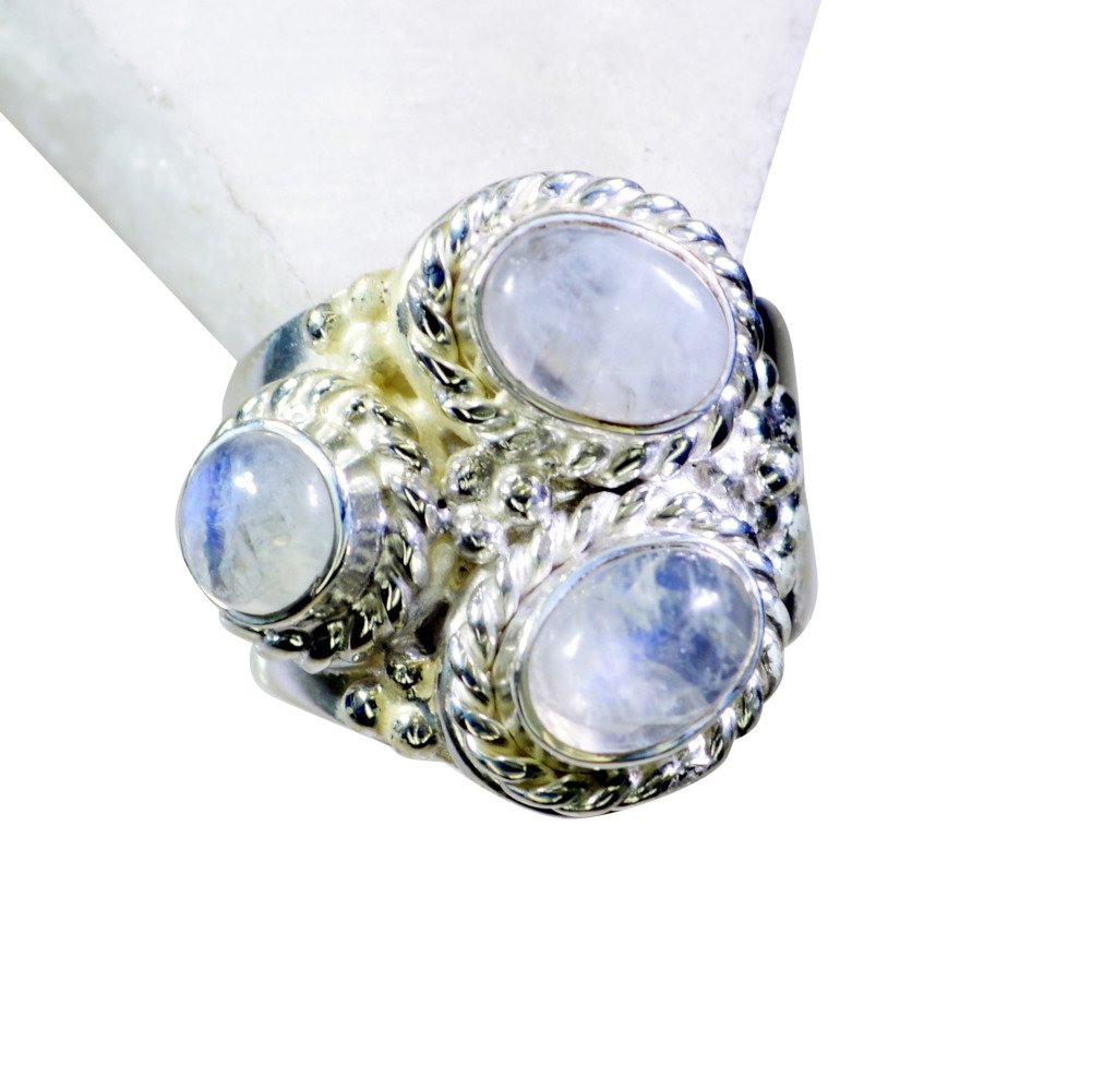Riyo Rainbow  Silver Jewelry Supplier Designer Ring Sz 5 Srrmo5-64001