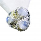Riyo Rainbow  Silver Jewelry Supplier Designer Ring Sz 5 Srrmo5-64001