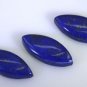 Lapis Lazuli loose Stone 1 Pieces 10 x 25 mm Marquise Blue cabochon Gemstone