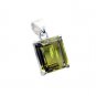 Riyo Lemon Quartz Silver Jewellery Exporters Cuff Pendant L 1in Splqu-46008