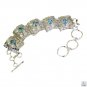 Riyo Blue Topaz Exclusive Jewellery Women Silver Bracelet L 7.5in Sbrabtz-10021