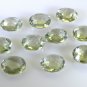 Green amethyst loose Stone 1 Pieces 10 x 10 mm Round Green faceted Gemstone