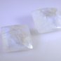 Rainbow Moonstone loose Stone 1 Pieces 12 x 12 mm Princess Multi faceted Gemston