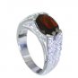 Riyo Garnet Special Silver Jewellery Silver Ring Jewelry Sz 6 Srgar6-26036