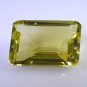 lemon Quartz loose Stone 1 Pieces 13 x 18 mm Emerald cut Yellow faceted Gemstone
