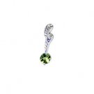 Riyo Peridot Silver Vintage Jewellery Bridal Pendants L 1in Spper-58024