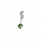 Riyo Peridot Silver Vintage Jewellery Bridal Pendants L 1in Spper-58024
