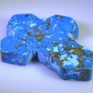 Turquoise  manmade loose Stone 1 Pieces 42 x 53 mm Fancy multi cabochon Gemstone