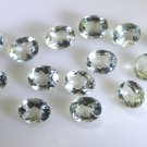 Green amethyst loose Stone 1 Pieces free size Oval Green faceted Gemstone