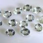 Green amethyst loose Stone 1 Pieces free size Oval Green faceted Gemstone