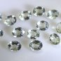 Green amethyst loose Stone 1 Pieces free size Oval Green faceted Gemstone