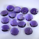 Amethyst loose Stone 1 Pieces 14 x 14 mm Princess Purple faceted Gemstone