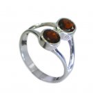 Riyo Garnet 925 Silver Handmade Ring Jewelry Sz 8 Srgar8-26099