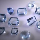 synthetic cubic zirconia Blue topaz cz loose Stone 1 Pieces free size Fancy Blue