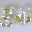 Citrine loose Stone 1 Pieces 12 x 18 mm Oval Yellow faceted Gemstone