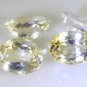 Citrine loose Stone 1 Pieces 12 x 18 mm Oval Yellow faceted Gemstone