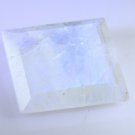Rainbow Moonstone loose Stone 1 Pieces 18 x 18 mm Princess Multi faceted Gemston