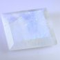 Rainbow Moonstone loose Stone 1 Pieces 18 x 18 mm Princess Multi faceted Gemston