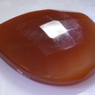 Red onyx loose Stone 1 Pieces 27 x 30 mm Pear Red faceted Gemstone