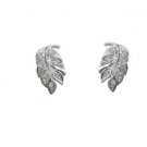 Riyo CZ925 Solid Sterling Silver Hot Earring L 0.3in Sewhcz-110010