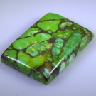 Turquoise  manmade loose Stone 1 Pieces 20 x 29 mm Emerald cut multi cabochon Ge