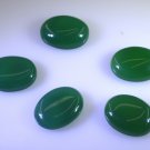Green onyx loose Stone 1 Pieces 16 x 12 mm Oval Green cabochon Gemstone
