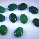 Green onyx loose Stone 1 Pieces 12 x 16 mm Oval Green cabochon Gemstone