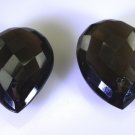 Smoky Quartz loose Stone 1 Pieces 22 x 30 mm Pear Brown faceted Gemstone