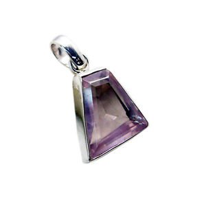 Riyo Rose Quartz Wholesale Silver Jewelry Wedding Pendants L 1in Sproq-68002