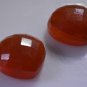 Red onyx loose Stone 1 Pieces 17 x 17 mm Pear Red faceted Gemstone