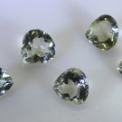 Green amethyst loose Stone 1 Pieces 11 x 11 mm Trillion Green faceted Gemstone