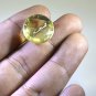 lemon Quartz loose Stone 1 Pieces 18 x 18 mm Round Yellow faceted Gemstone
