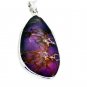 Riyo Turquoise Silver Handmade Jewelry Pendant Set L 2in Sptur-82005