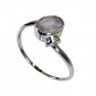 Riyo Rose Quartz Silver Lady Jewellery Mori Ring Sz 8 Srroq8-68019