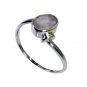 Riyo Rose Quartz Silver Lady Jewellery Mori Ring Sz 8 Srroq8-68019