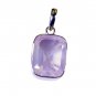 Riyo Rose Quartz Contemporary Designers Feather Pendant L 1in Sproq-68012
