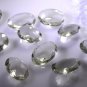 Green amethyst loose Stone 1 Pieces 9 x 11 mm Oval Green faceted Gemstone