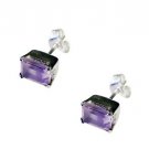 Riyo Rose Quartz Liquid Silver Jewelry Chandelier Earrings L 1in Seroq-68014