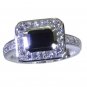 Riyo Black 925 sterling silver Black Oynx Ring ravishing wholesale gemstone jewe