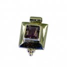 Riyo Amethyst Silver Jewelry Shop Red Carpet Style Pendant L 0.5in Spame-2116