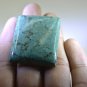 Turquoise loose Stone 1 Pieces 33 x 40 mm Emerald cut multi cabochon Gemstone