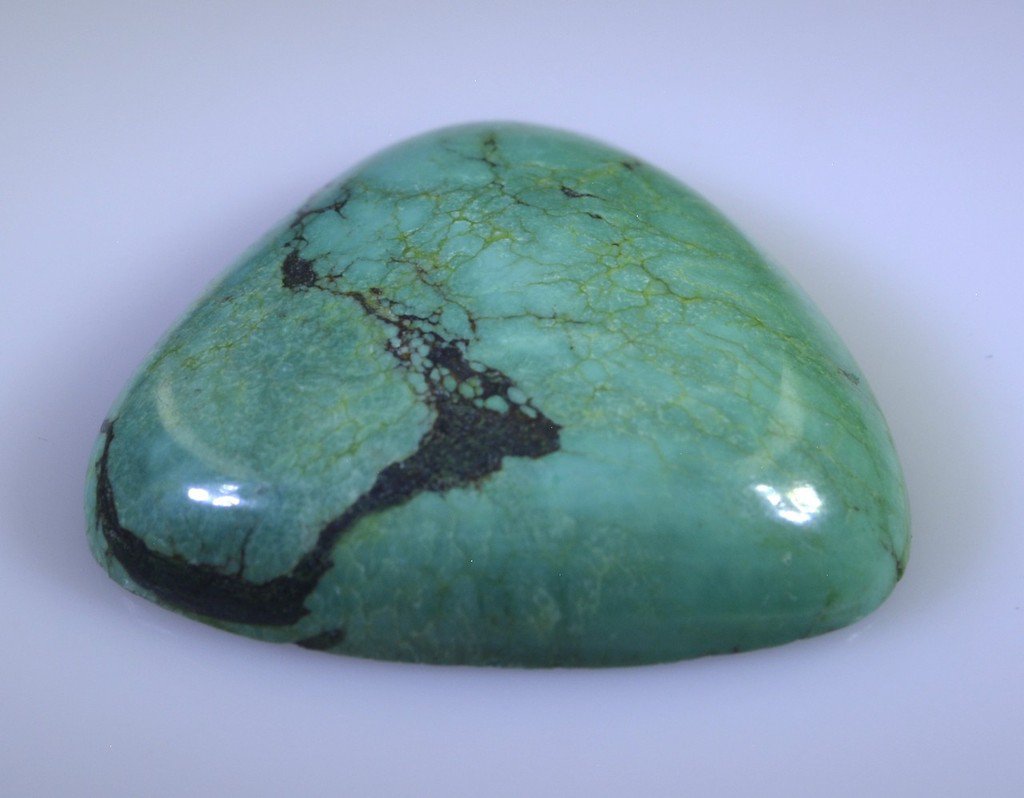 Turquoise loose Stone 1 Pieces 30 x 30 mm Trillion multi cabochon Gemstone