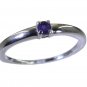Riyo Purple 925 sterling silver Amethyst Ring Junoesque multi gemstone jewelry S
