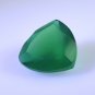 Green onyx loose Stone 1 Pieces 12 x 12 mm Trillion Green faceted Gemstone